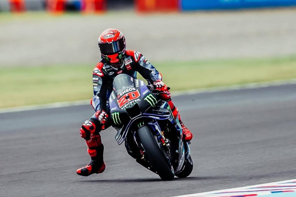 Hasil Latihan Bebas 2 MotoGP Belanda 2025: Quartararo Bikin Kejutan, Marquez Melempem