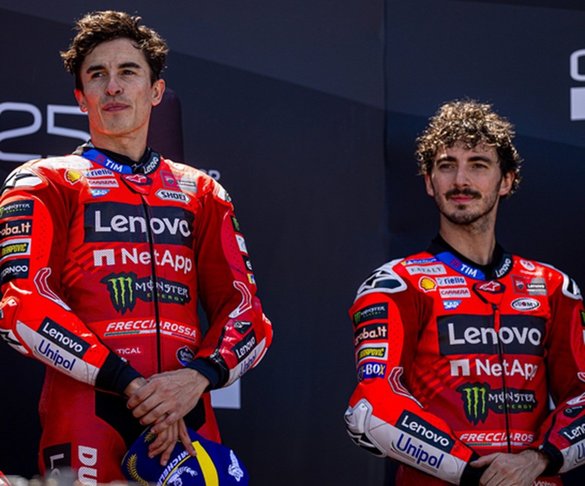 Marc Marquez Sulit Dibendung, Francesco Bagnaia Minder Bicara Peluang Menang di MotoGP Belanda 2025