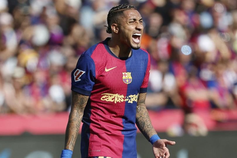 Andai Nico Williams Gabung Barcelona, Raphinha Siap-siap Main di Posisi Tak Biasa